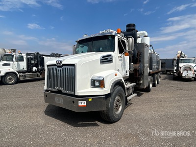 Vactor on 2020 Western Star 4700 8x4 Camion pelleteuse sous vide