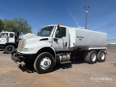 2019 International 4000 gal 6x4 Water Truck