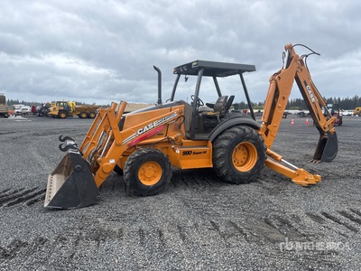 2007 Case 590SM 4x4 Chargeuse-pelleteuse