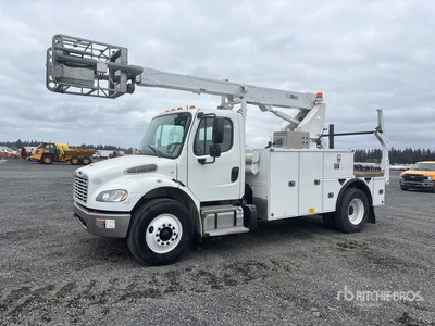 Altec T40P 35 ft on 2016 Freightliner M2 106 4x2 Cable Placer Camión con Cesta Elevadora