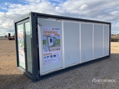 2025 JQ SHELTER JQ2120 Expandable Container House Storage Building (Unused)