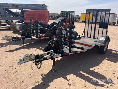 2020 MMDI 7 ft S/A Equipment Trailer