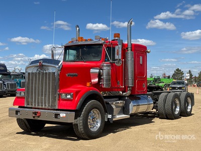 2001 Kenworth W900B 6x4 T/A Sleeper Truck Tractor