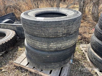 Quantity of (4) 11R24.5 を見 Tires