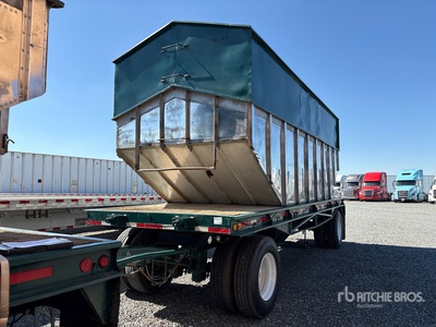 1975 Wesco 24 ft 2/Axle Live Bottom Trailer