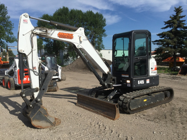 2017 Bobcat E45 Mini Excavator