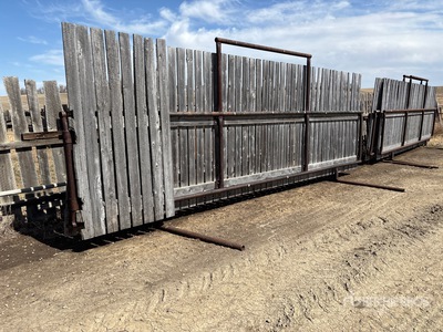 x 8 ft 7 in 風よけフェンス