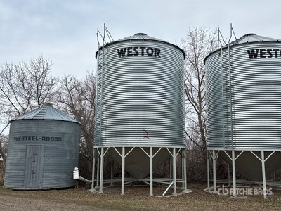 Westor +/- 4600 bu 5 Ring Hopper Contenedor de grano
