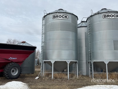 Brock +/- 3200 bu 5 Ring Hopper Contenedor de grano