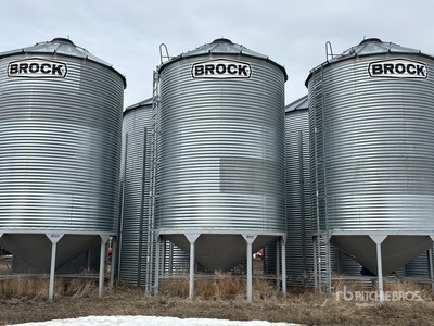 Brock +/- 3200 bu 5 Ring Hopper Contenedor de grano