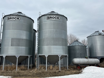 Brock +/- 3200 bu 5 Ring Hopper Contenedor de grano