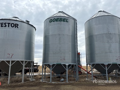 Goebel +/- 3300 bu 5 Ring Hopper Contenedor de grano