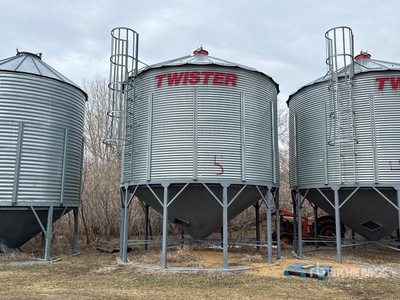 Twister +/- 4000 bu 4 Ring Hopper Contenedor de grano