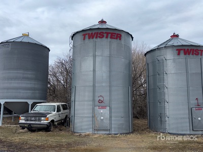 Twister +/- 2400 bu 7 Ring Contenedor de grano