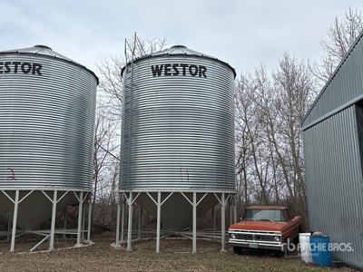 Westor +/- 4600 bu 5 Ring Hopper Contenedor de grano