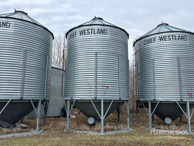 Chief-Westland +/- 2600 bu 5 Ring Hopper Contenedor de grano