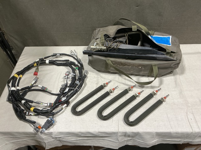 (1) Wiring Harness, (8) Heating Elements, (1) Cable Kit & Assorted Items