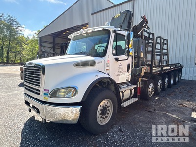 2006 Heila HL-L220/6S 10700 lb Knuckle Boom on 2007 Freightliner M2 112 14x4 Boom Truck