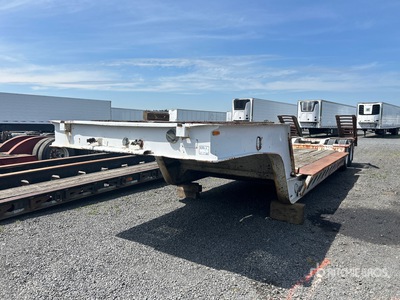 1973 Fruehauf CW40DSP 40 ton 25 ft T/A Rimorchio per attrezzatura