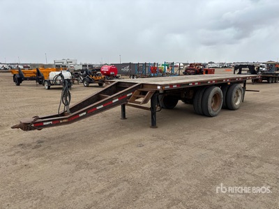 2004 RPM 24 ft T/A Flatbed Trailer