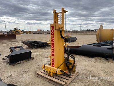 2025 Talet Postmaster 9000 Skid Steer Post Driver (Unused)