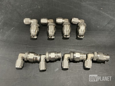 (8) Tube-To-Hose Elbows