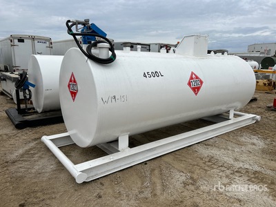 2013 Steel  Craft 4500 L Skid Mounted Steel Fuel Tank