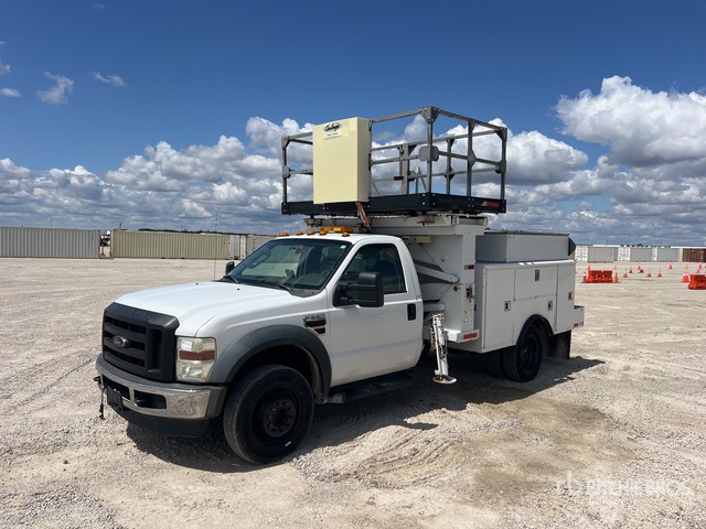 2008 Ford F-550 XL 4x2 Bridge Inspection Truck