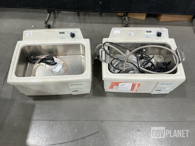 (2) Midmark MM550 Soniclean Ultrasonic Cleaners