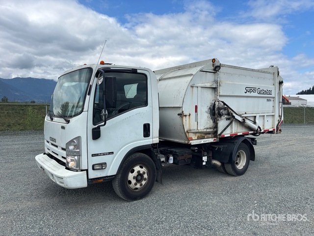 2009 Isuzu NPR 4x2 Side Loader Waste Collection Truck | Ritchie Bros ...