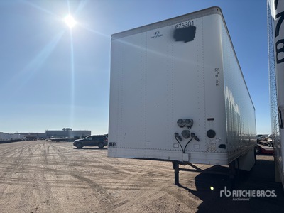 2014 Hyundai V125030152-AJRS 53 ft x 102 in T/A مقطورة فان