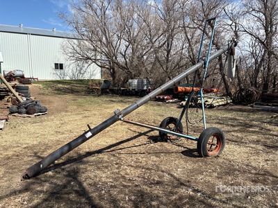 5 in x 17 ft Hydraulic Graan vijzel (Inoperable)