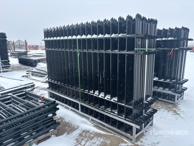 Quantity of (22) 9 ft x 6 ft Powder Coated Vallas (Unused)