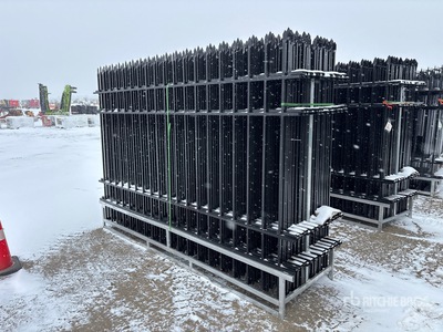 Quantity of (22) 9 ft x 6 ft Powder Coated Vallas (Unused)