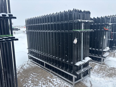 Quantity of (22) 9 ft x 6 ft Powder Coated Vallas (Unused)