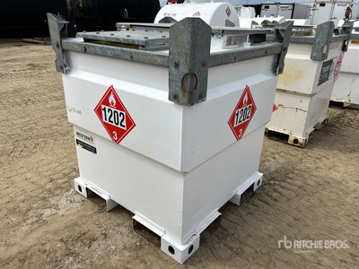2008 Western Trans-Cube 10TCG 1000 L Steel Fuel Tank