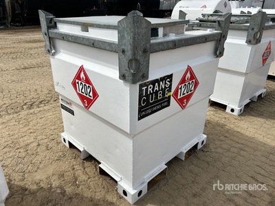 2010 Western Trans-Cube 10TCG 1000 L Steel Fuel Tank