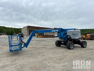 2015 Genie Z-62/40 4WD Diesel Articulating Boom Lift