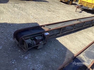 Clairco CONV-28 10 in x 28 ft Stationary Conveyor (Inoperable)