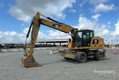 2018 Cat M318F Wheel Excavator
