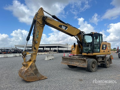 2018 Cat M318F Wheel Excavator