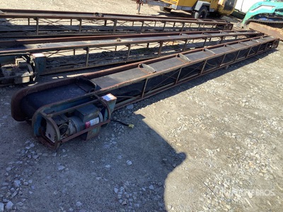 Clairco CONV-28 10 in x 28 ft Stationary Conveyor (Inoperable)