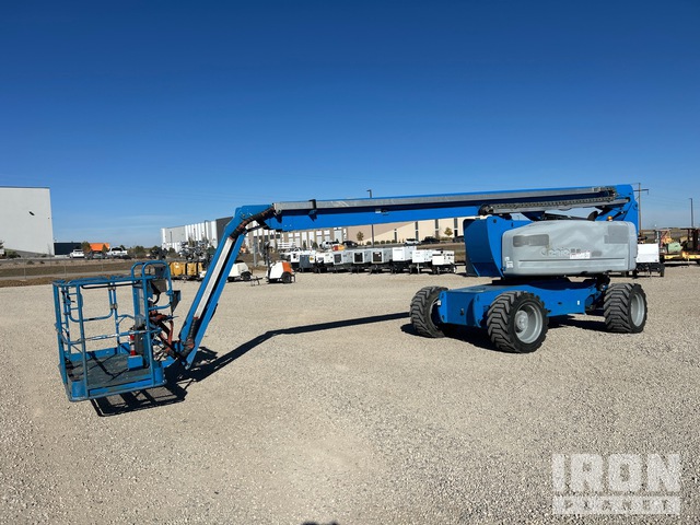 2016 Genie Z-80/60J 4WD Dual Fuel Articulating Boom Lift