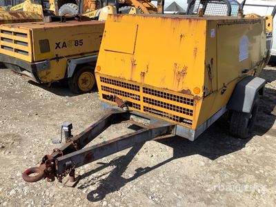 2002 Atlas Copco XAS175JD 175 cfm Mobile Compresor de aire (Inoperable)