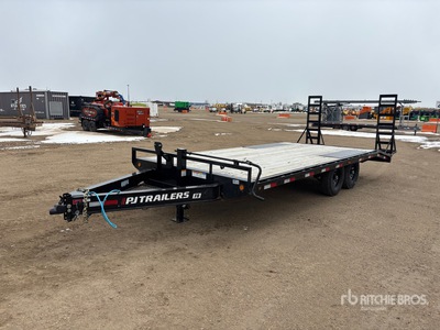 2026 PJ Trailers 20 ft T/A Apparatuur aanhangwagen
