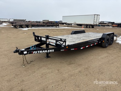 2026 PJ Trailers 22 ft T/A Apparatuur aanhangwagen