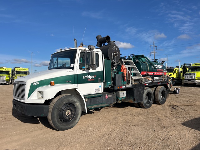 1993 Freightliner FL80 6000 L 6x4 Combination Unit Chemical Cleaning & Hot Oil Truck 1993 Freightliner FL80 6000 L 6x4 Combination Unit Chemical Cleaning & Hot Oil Truck