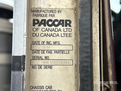 1995 Kenworth W900B 6x4 Camion à benne tandem