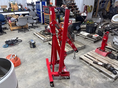 Big Red 2 ton Hydraulic Engine Hoist Divers - Outils à main