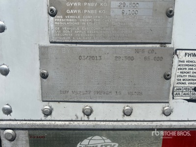 2014 Utility Refrigerated Trailer
